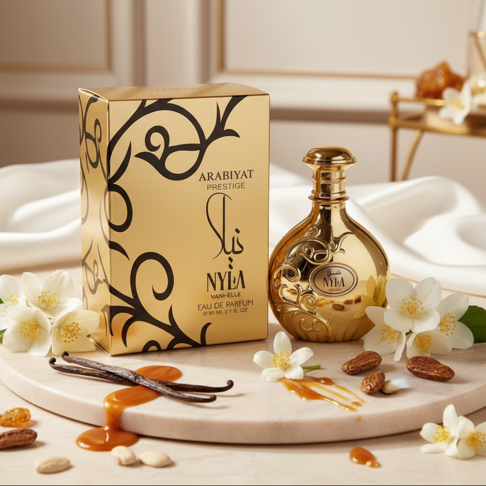 Nyla Vani-Elle par Arabiyat Prestige – Eau de Parfum 80 ml : La Vanille Orientale dans Toute sa Grâce