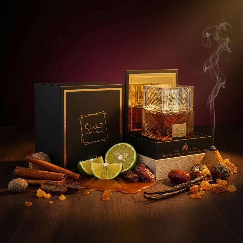 Khamrah par Lattafa Perfumes – Eau de Parfum 100 ml : L'Ivresse Orientale par Excellence
