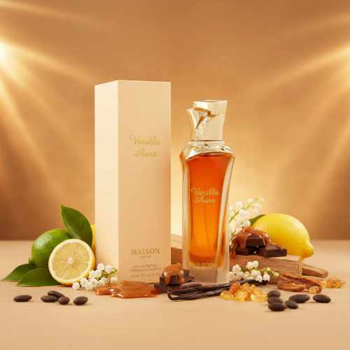 Vanilla Aura par Maison Asrar – Eau de Parfum 100 ml : L'Aura Vanillée qui Envoûte