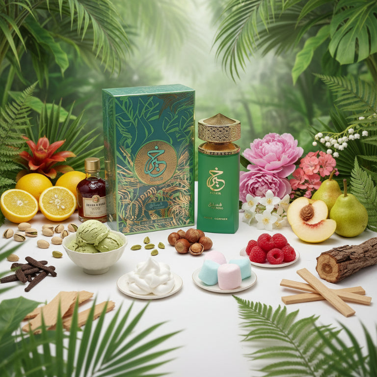 Khair Pistachio par Paris Corner – Eau de Parfum 100 ml : La Gourmandise Pistachée à l'État Pur