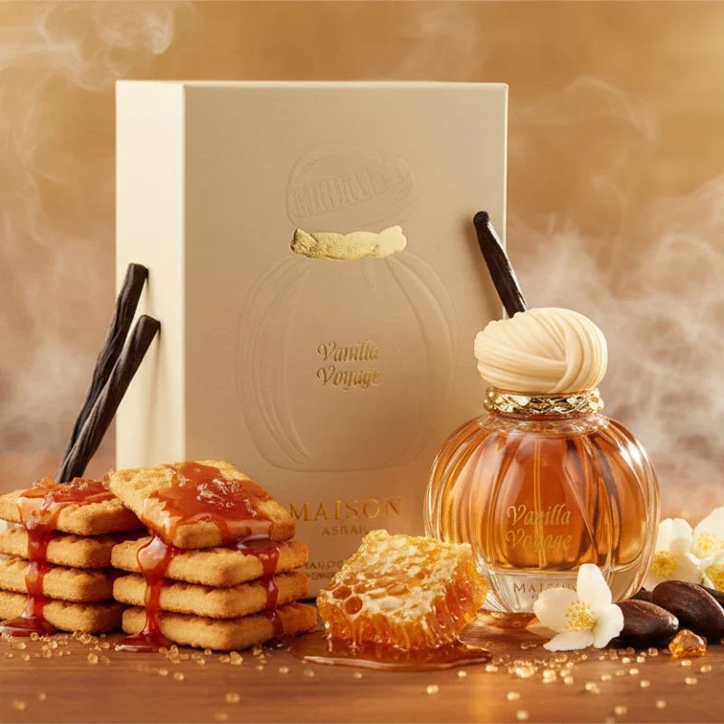 Vanilla Voyage 100 ml – Maison Asrar : Un Voyage Olfactif entre Orient et Douceur