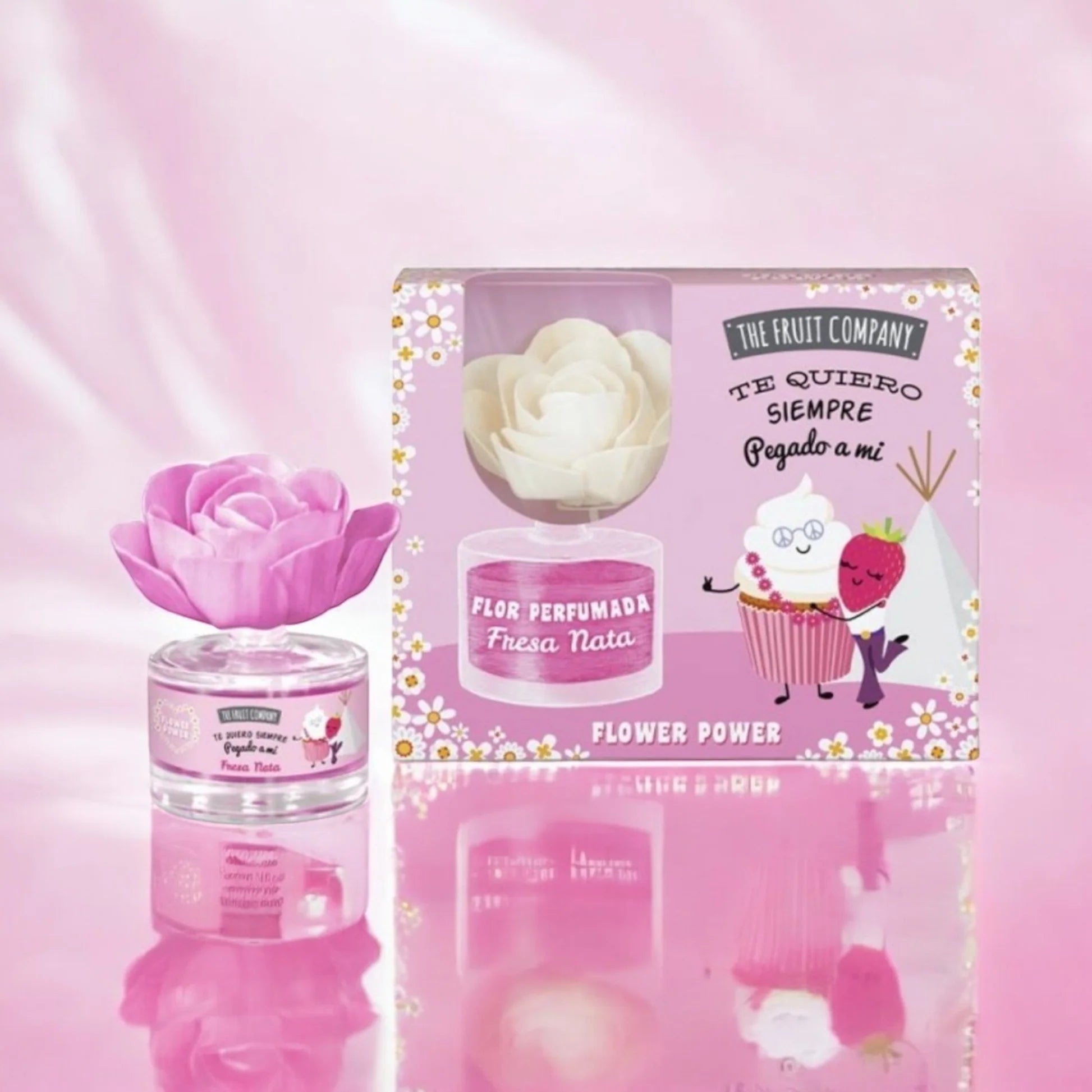 Diffuseur Fleur Parfumée Fraise Chantilly 50ml – The Fruit Company
