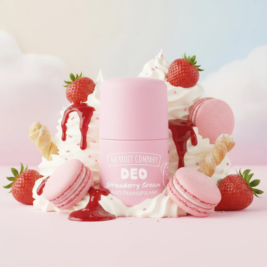 Déodorant Roll-On Fraise Chantilly 50ml – The Fruit Company