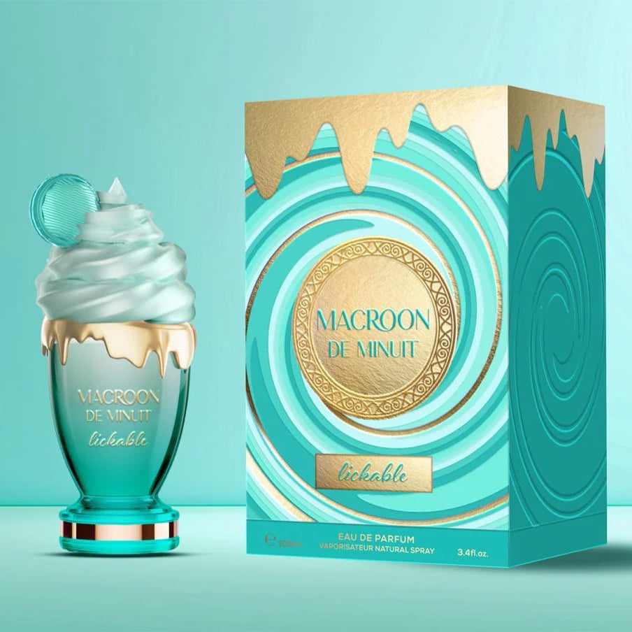 Macroon De Minuit Lickable Eau De Parfum 100 ml de chez Afaq inspiration Yum Pistachio Gelato | 33 de Kayali
