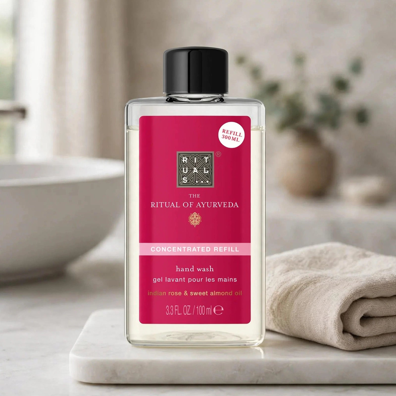 Recharges Concentrées Gel Lavant Mains Rituals – Voyage Sensoriel & Éco-responsable