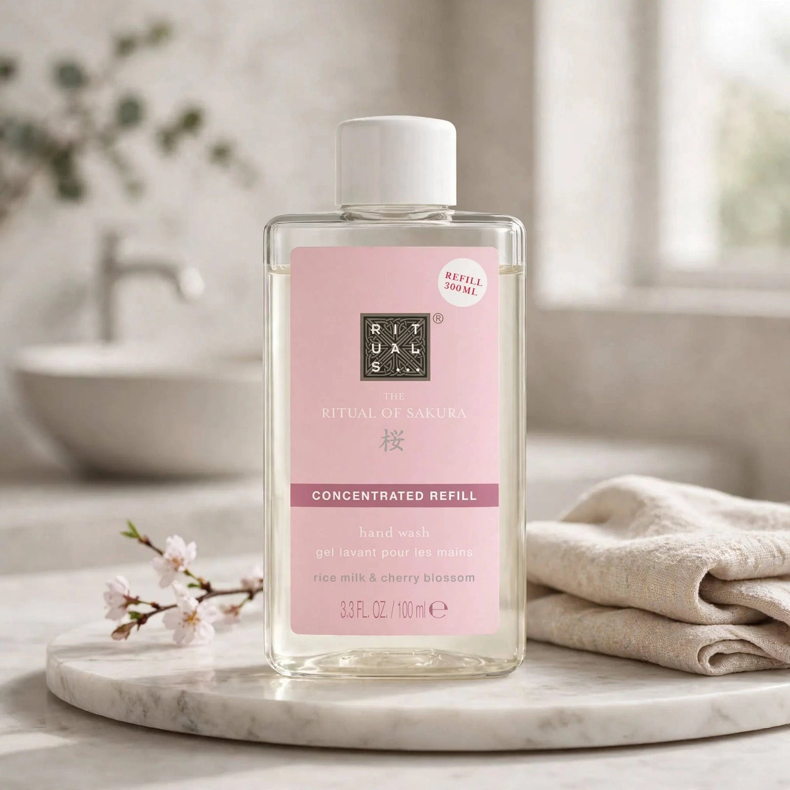 Recharges Concentrées Gel Lavant Mains Rituals – Voyage Sensoriel & Éco-responsable