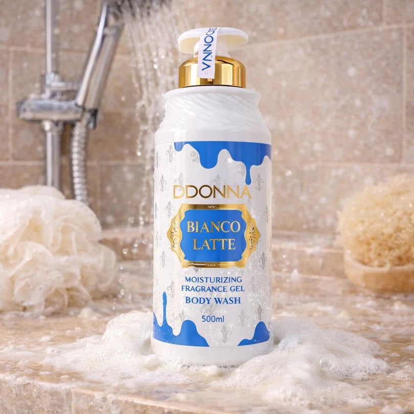 Gel douche Bianco latte 520ml - D’Donna