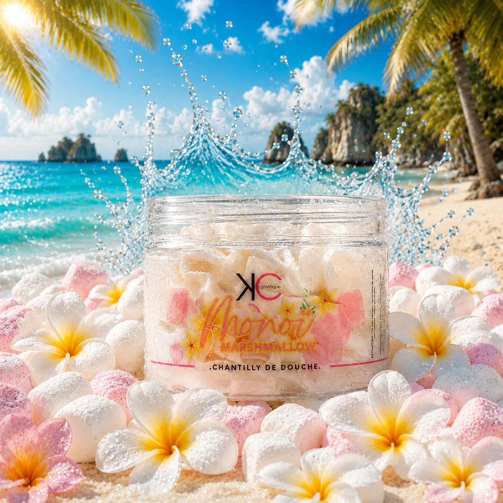 Chantilly de Douche Monoï Marshmallow 100g – Kcosmétique