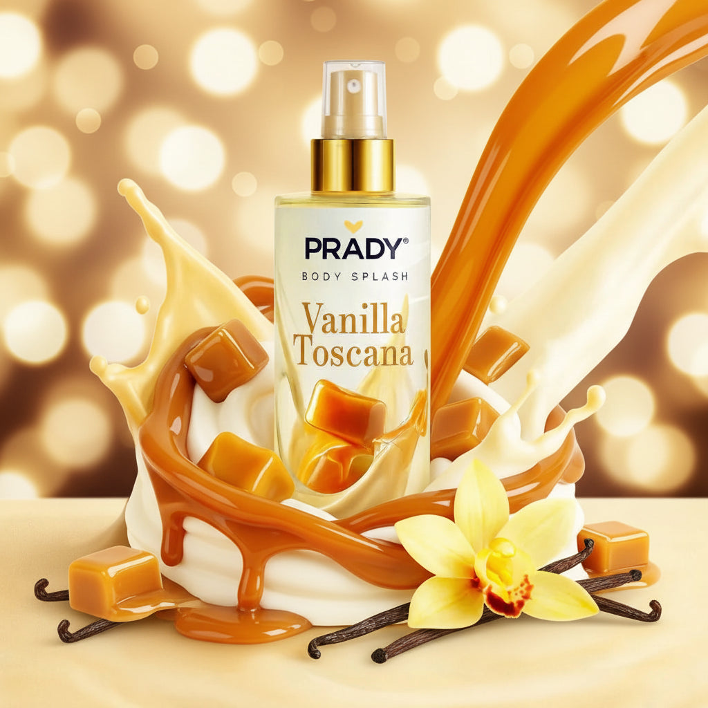 Vanilla Toscana - Brume Parfumée Body Splash – Prady (250ml)
