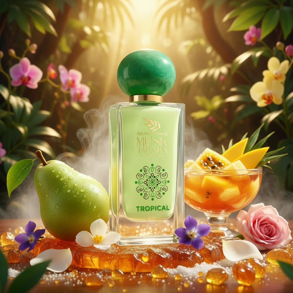 Musk Collection Tropical Fruits Mamlakat Al Oud 80 ml– L'Échappée Exotique et Fruitée
