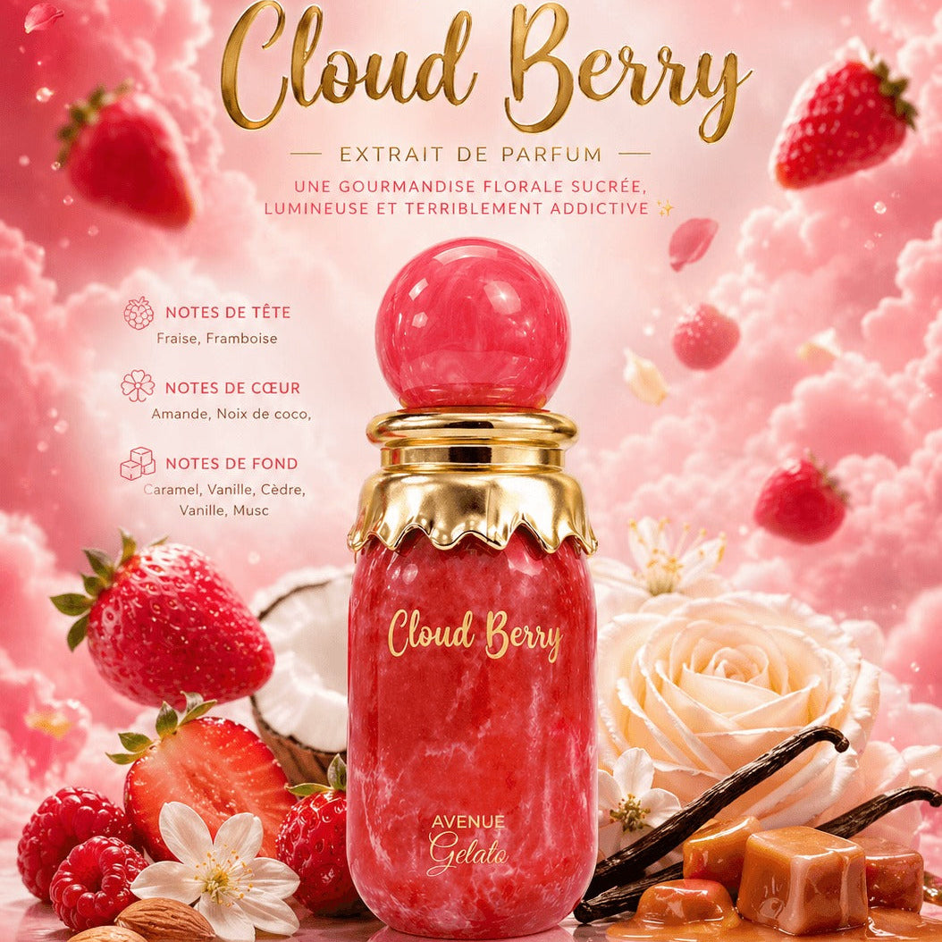 Cloud Berry Extrait de parfum 100ml Avenue Gelato