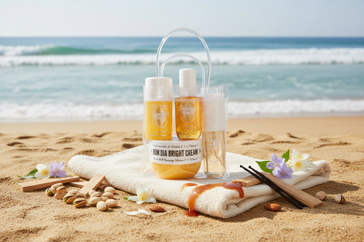 Pack Crème corps Bom Dia Bright Inspiration Sol de J. jaune orangé 62