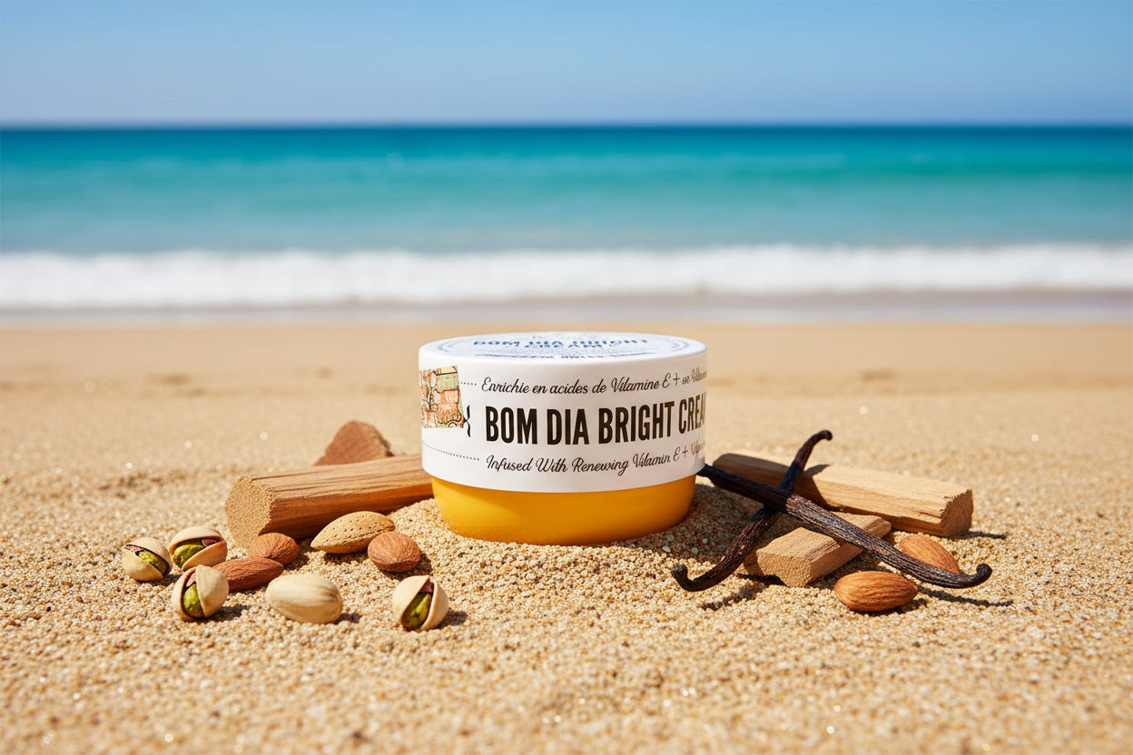 Crème corps Bom Dia Bright 300ml Inspiration Sol de J. jaune orangé 62