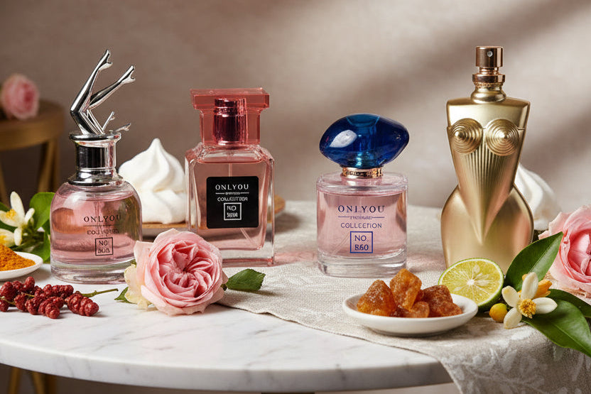 Lot de 4 Parfums femme 30ml Inspiration grande marque de Only You