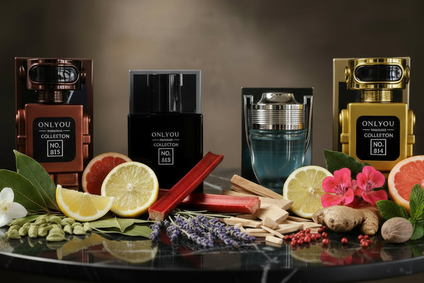 Lot de 4 Parfums homme 30ml Inspiration grande marque de Only You