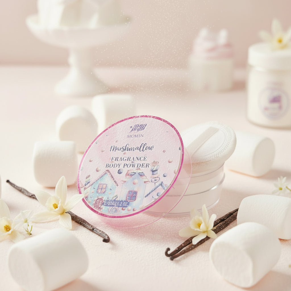 Poudre corporelle Marshmallow 35 gr Momin