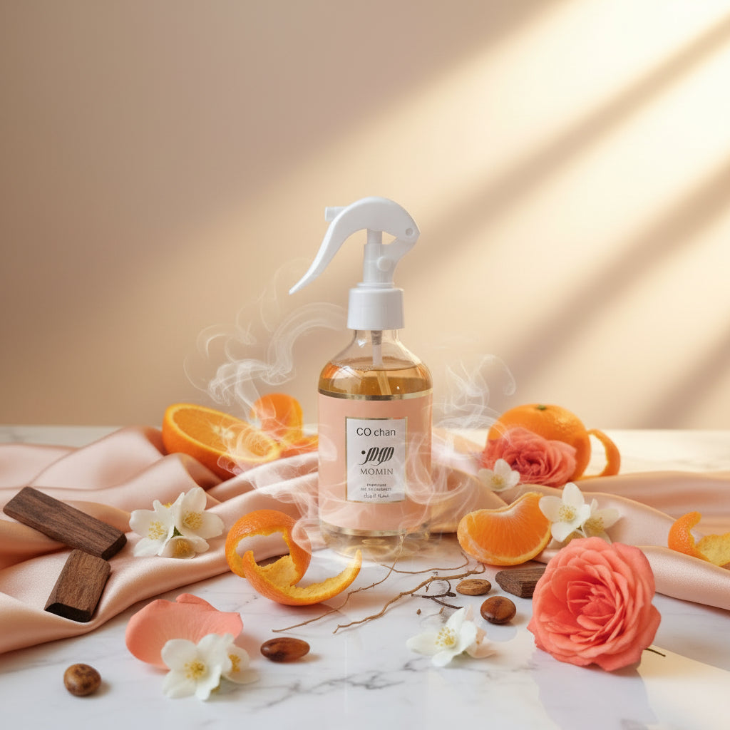 Spray d'intérieur et textile CO chan 300 ml de Momin inspiration du Coco Mademoiselle
