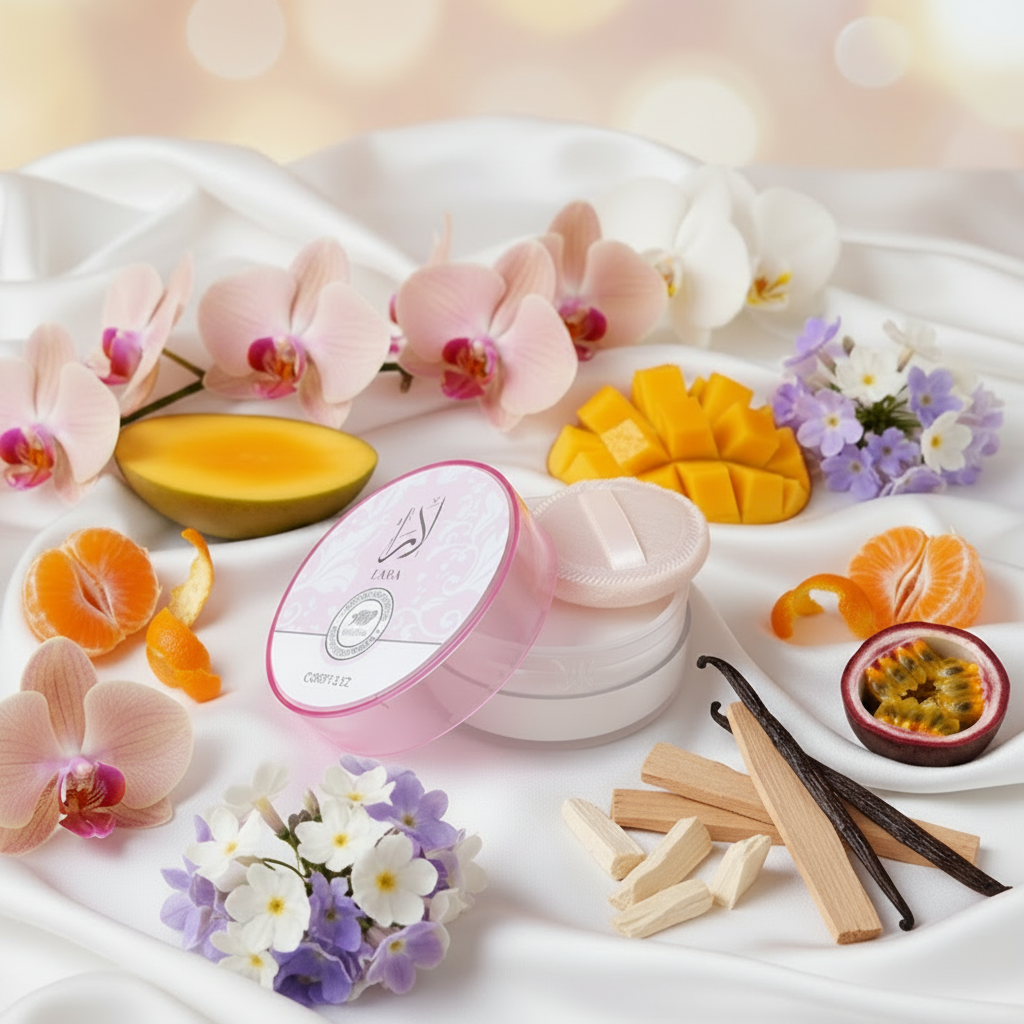 Poudre corporelle Yara Rose 35 g Momin