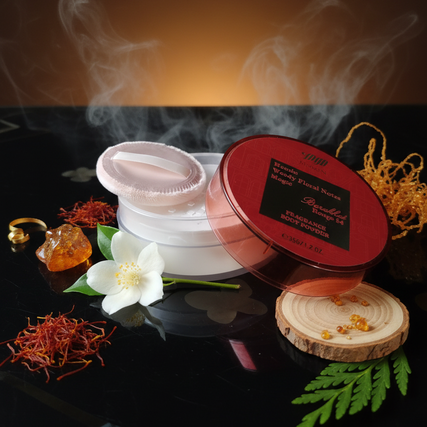 Poudre corporelle Baccarat Rouge 35 g Momin