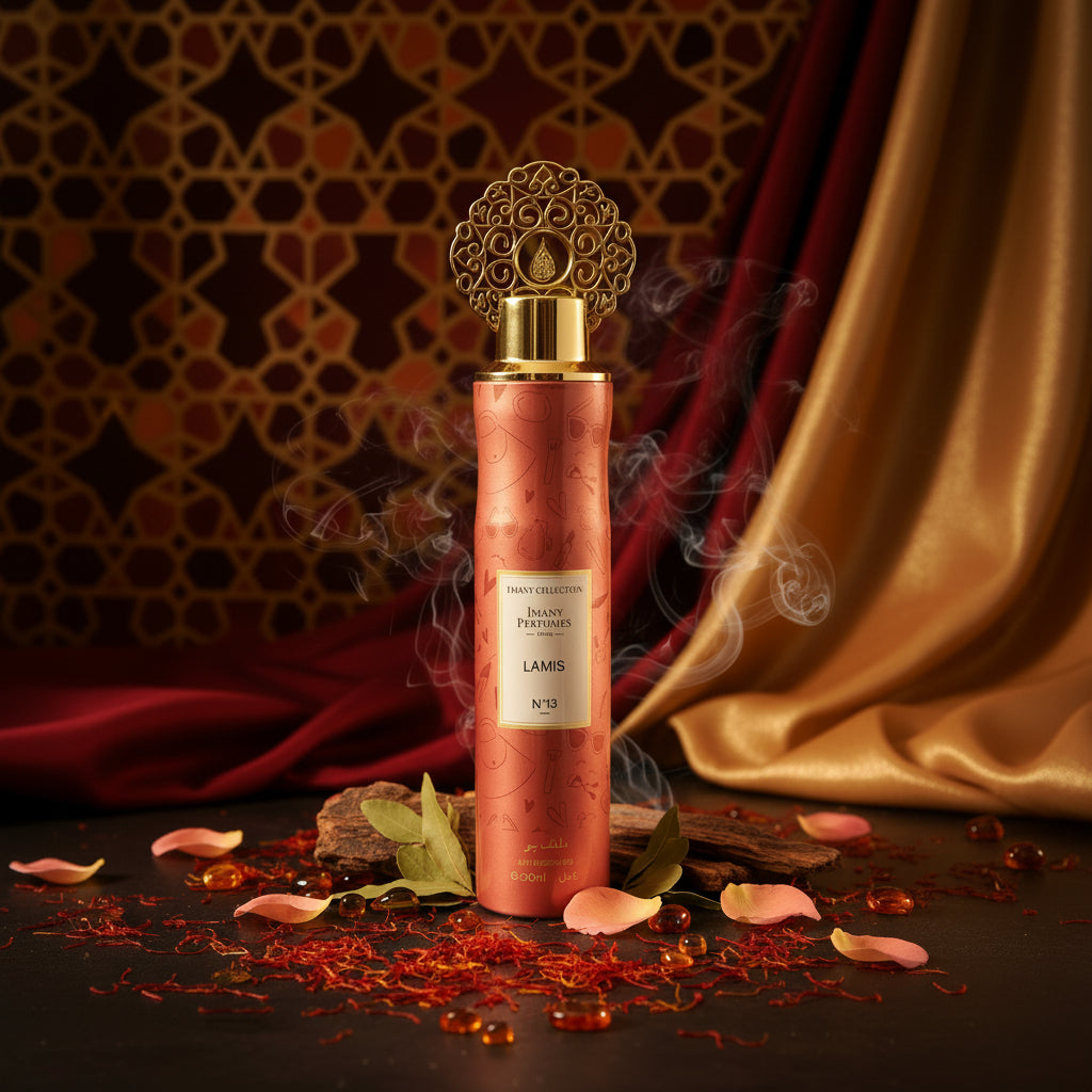 Désodorisant d'Ambiance & Textiles Dubaï – IMANY Collection – Lamis N°13 – 300 ml