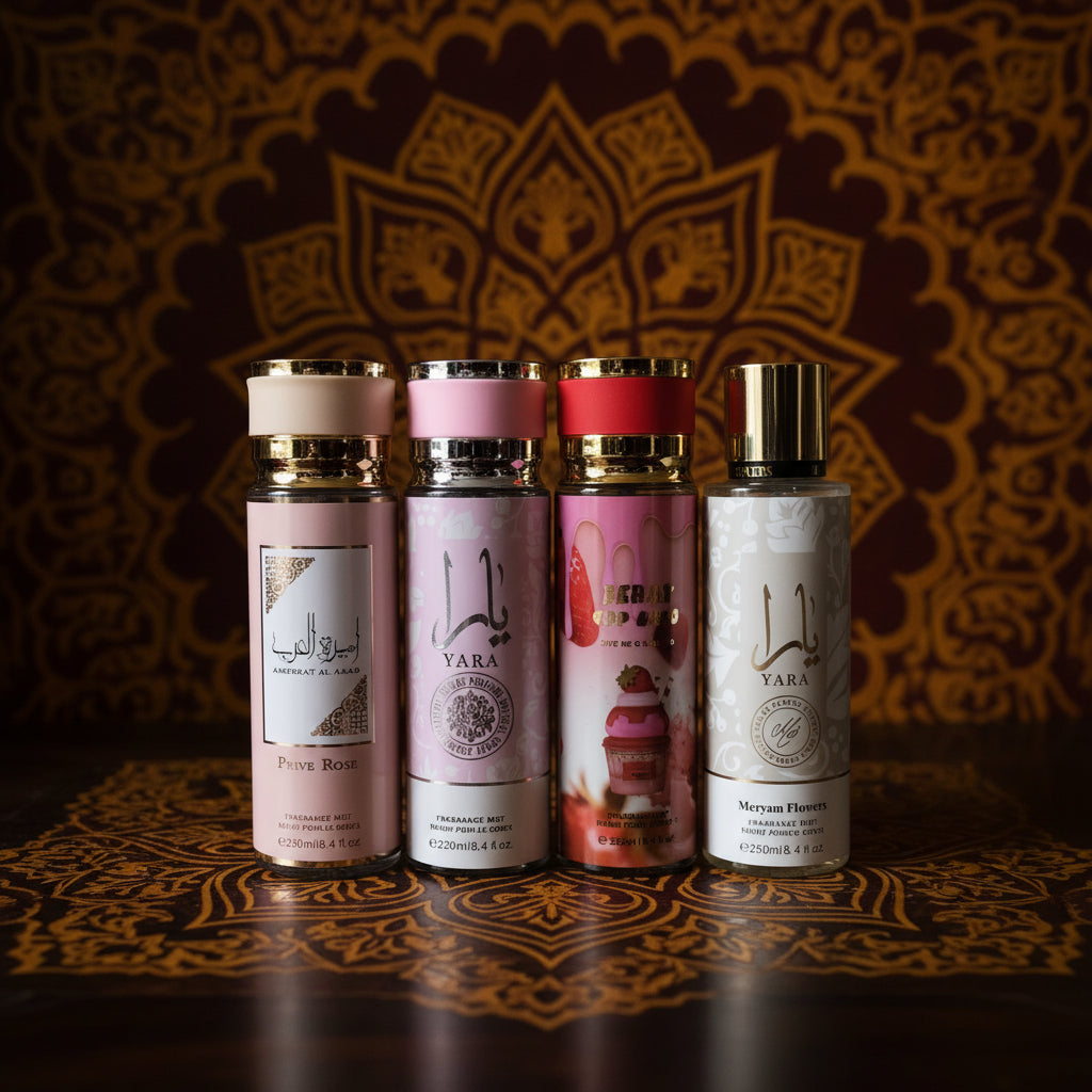 Lot N° 3 de 4 Brumes de Dubaï (250ml) – La Collection Douceur & Gourmandise