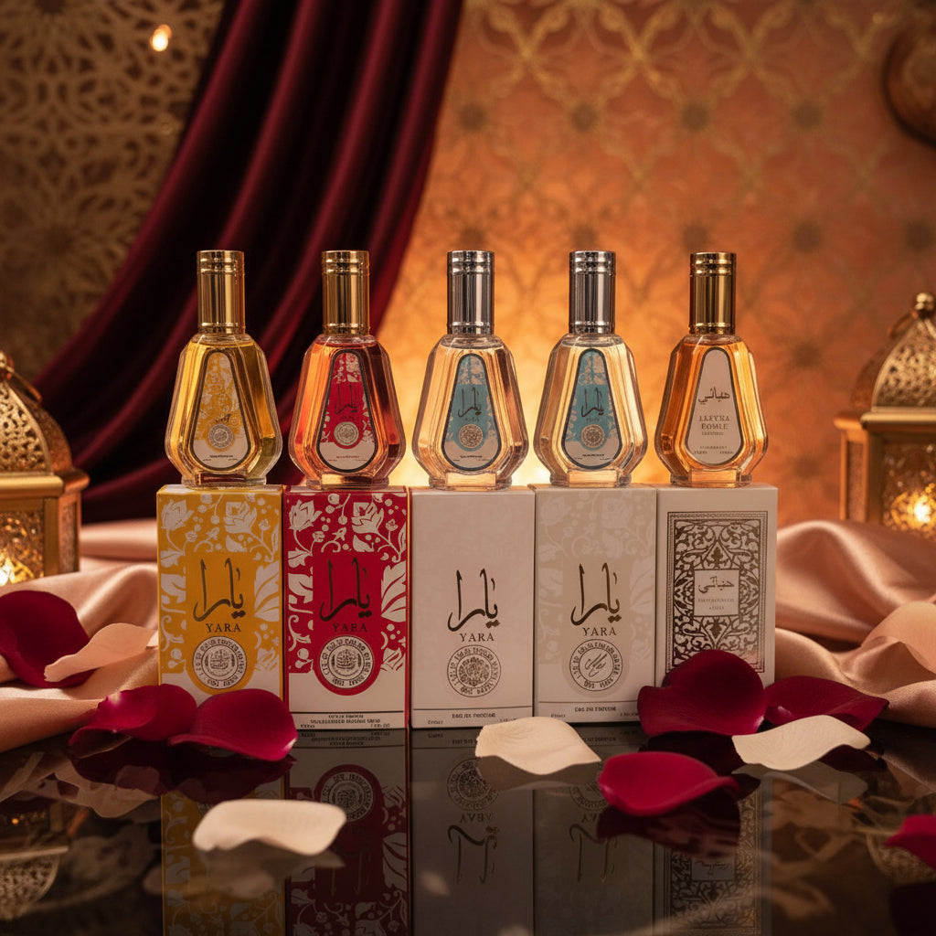 Lot N° 6 de 5 eaux de parfums de Dubaï (50ml) – Le Pack Tendance