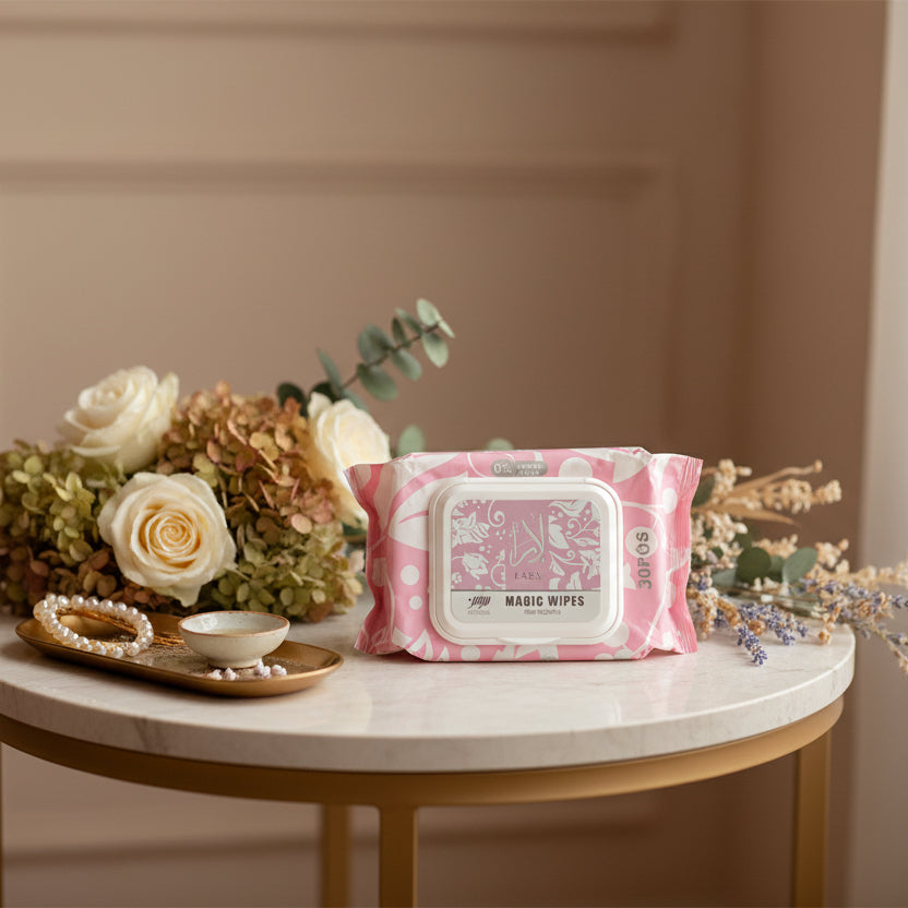 Lingettes visage et corps Yara Rose Momin