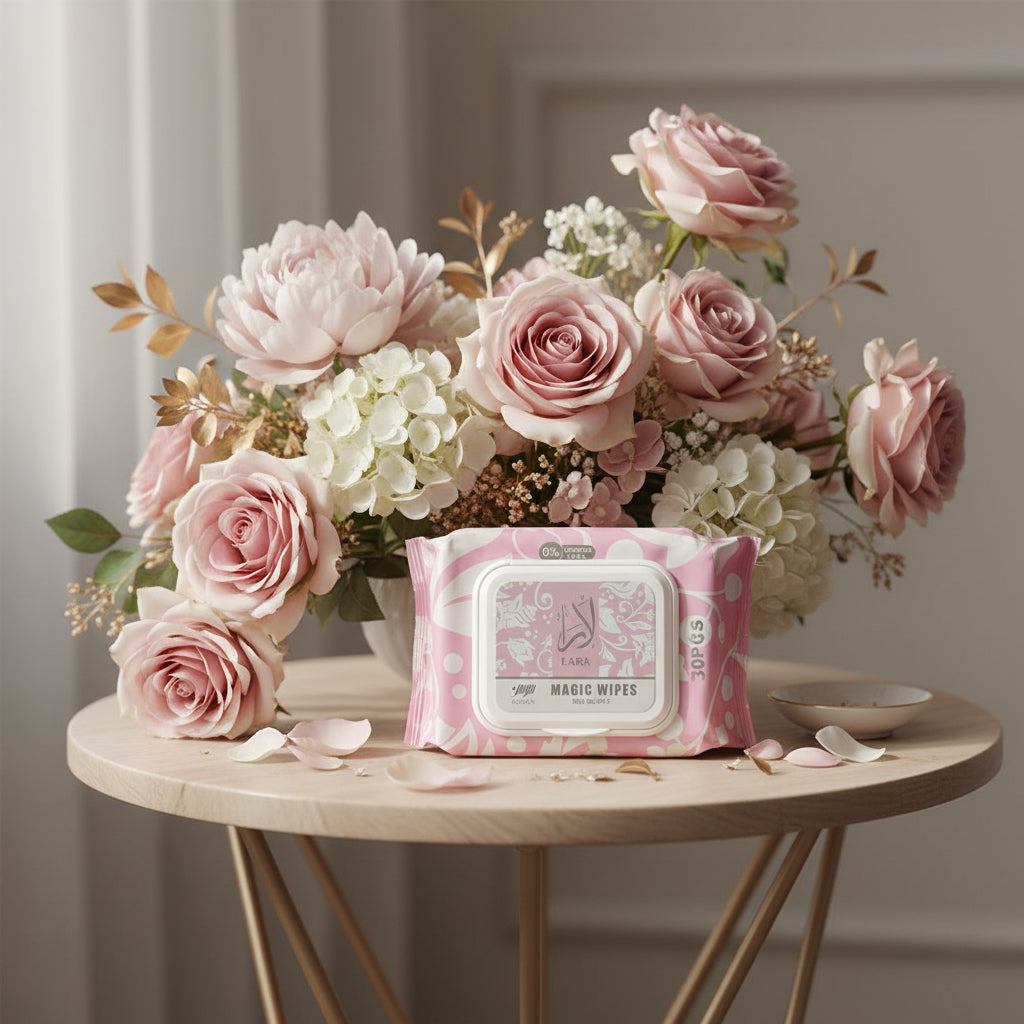 Lingettes visage et corps Yara Rose Monin