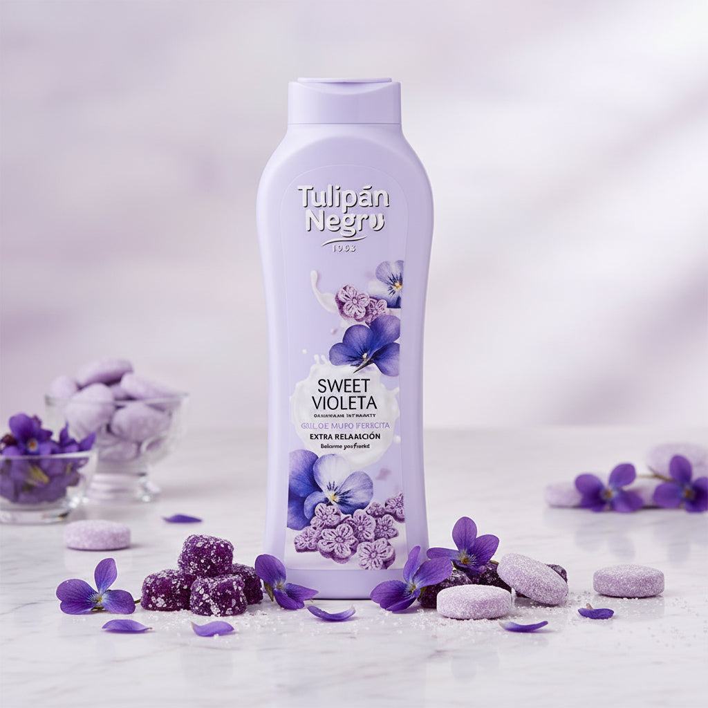Gel douche Tulipan SWEET VIOLETA