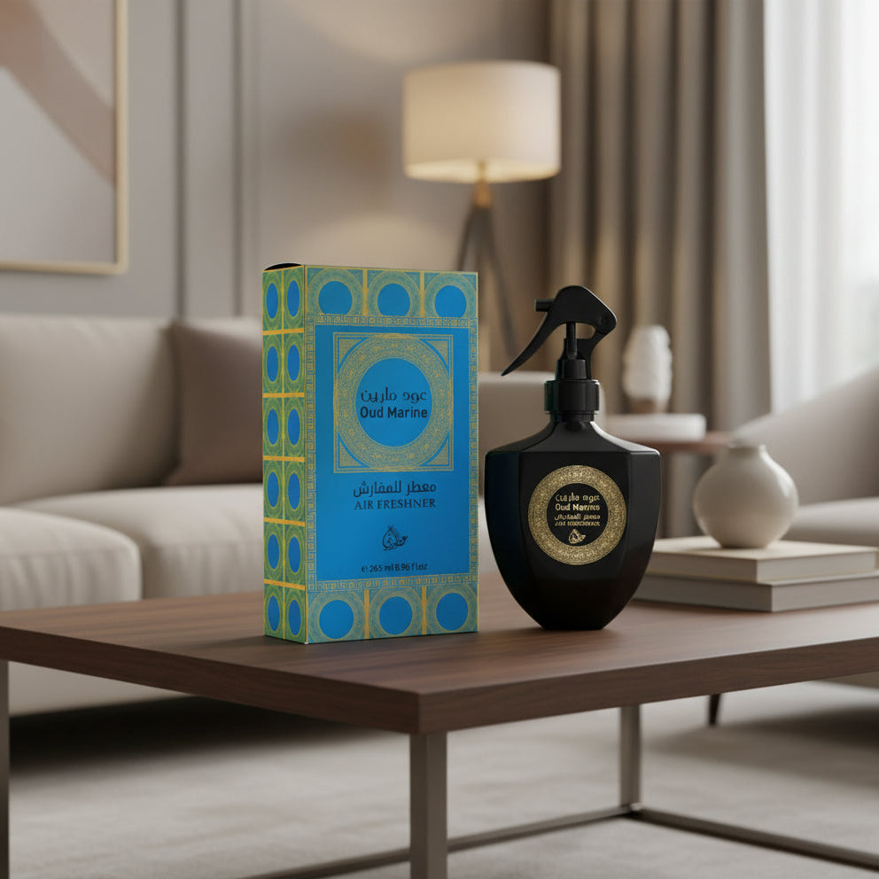 Parfum désodorisant d'intérieur en spray "Oud Marine" - 265 ml