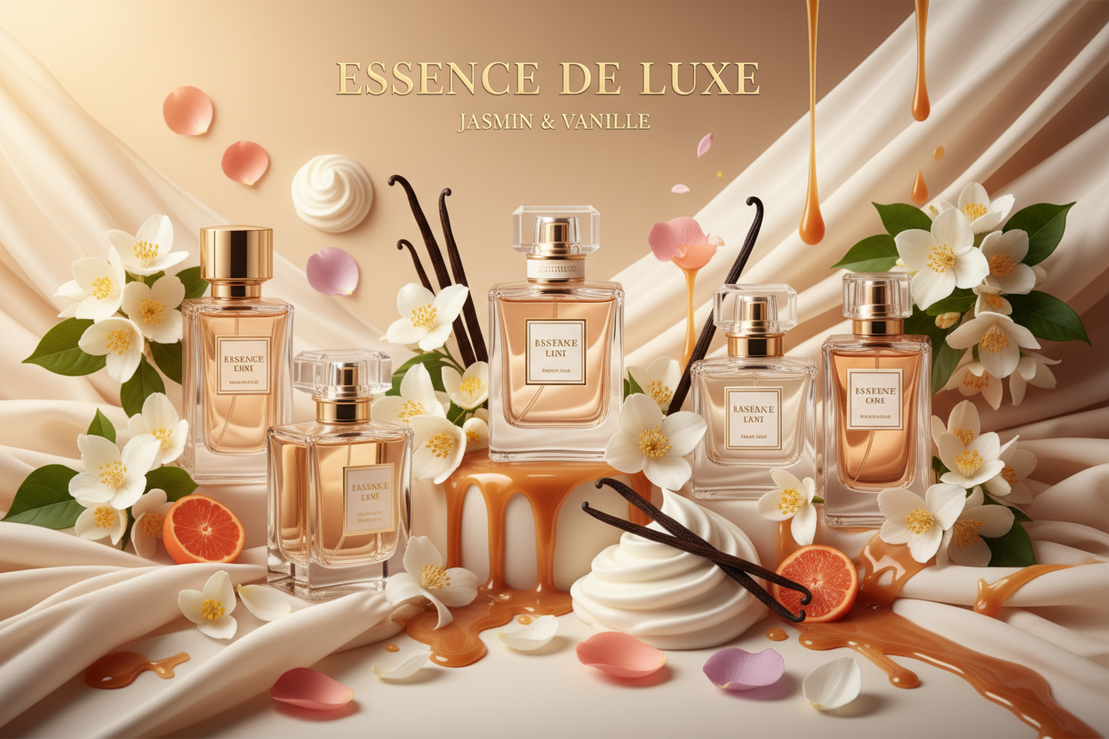 Bannière jasmin vanille