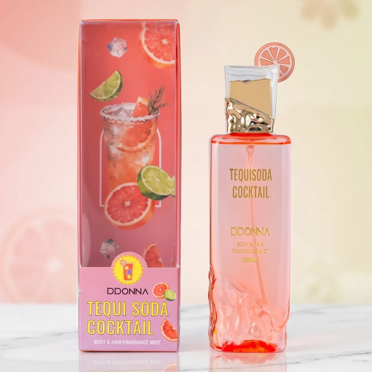 Brume Parfumée Corps & Cheveux D’Donna – Tequisoda Cocktail (250ml)