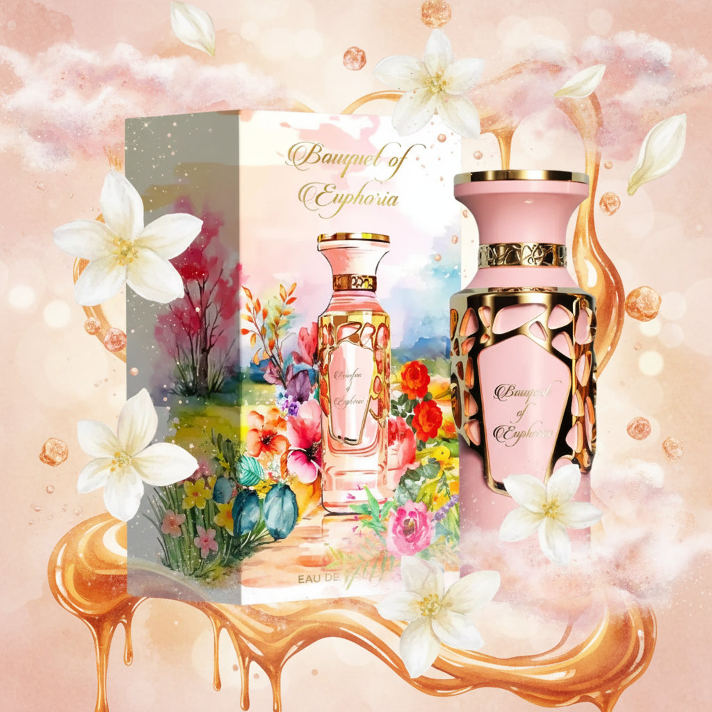 Bouquet of Euphoria – Eau de Parfum pour Femme Fragrance World  (100ml)