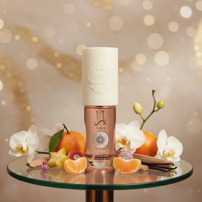 Brume Parfumée Femme Yara Rose Inspiration Lattafa Body Mist 100 ml