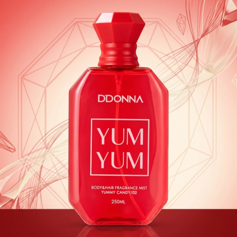Brume Parfumée Corps & Cheveux D’Donna – Yum Yum Candy (250ml)
