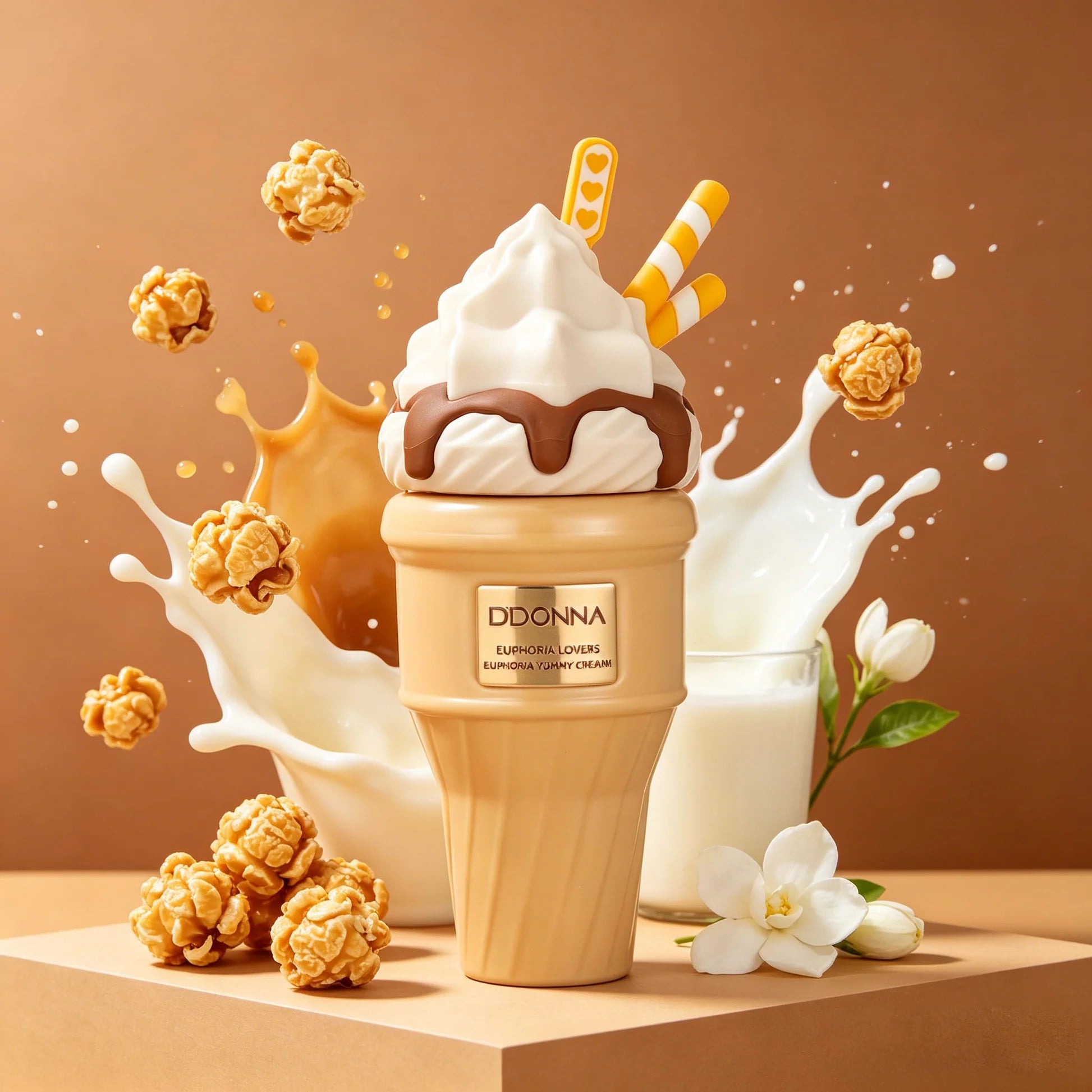 Euphoria Lovers (Gamme Yummy Cream) - Brume Parfumée Corps & Cheveux –  par D'DONNA