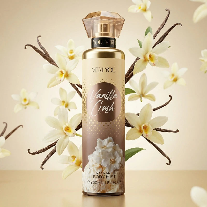 Brume Parfumée Aux FLeurs de Vanille Vanilla Crush 250ml – VERI YOU –