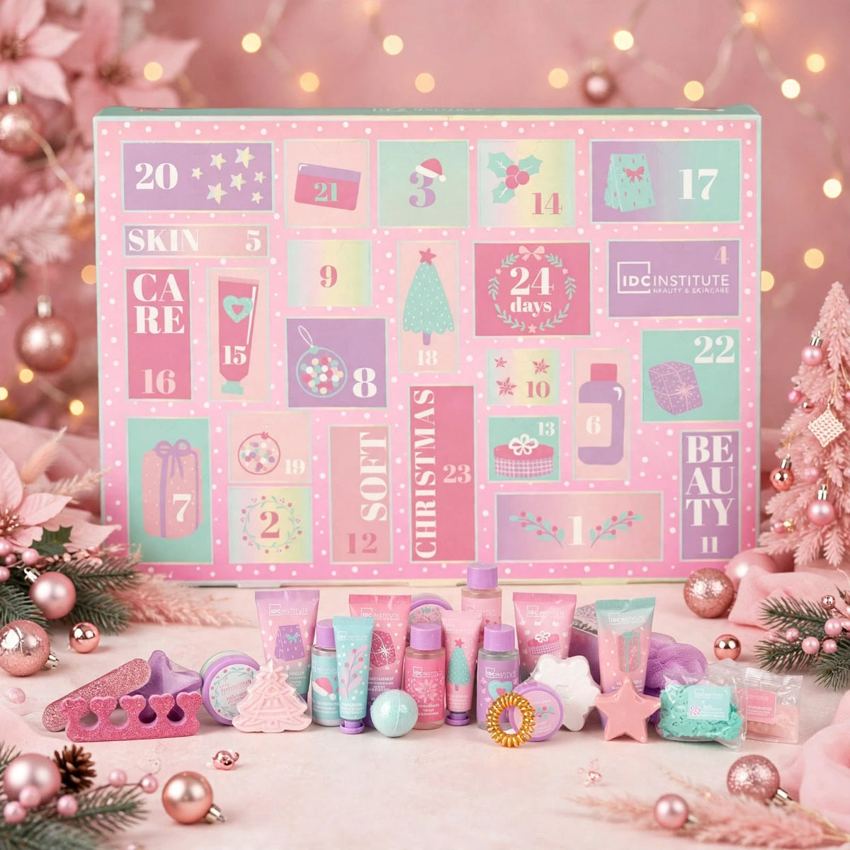 Calendrier de l’Avent Beauté & Soins IDC Institute – Soft Christmas (24 Jours)📝