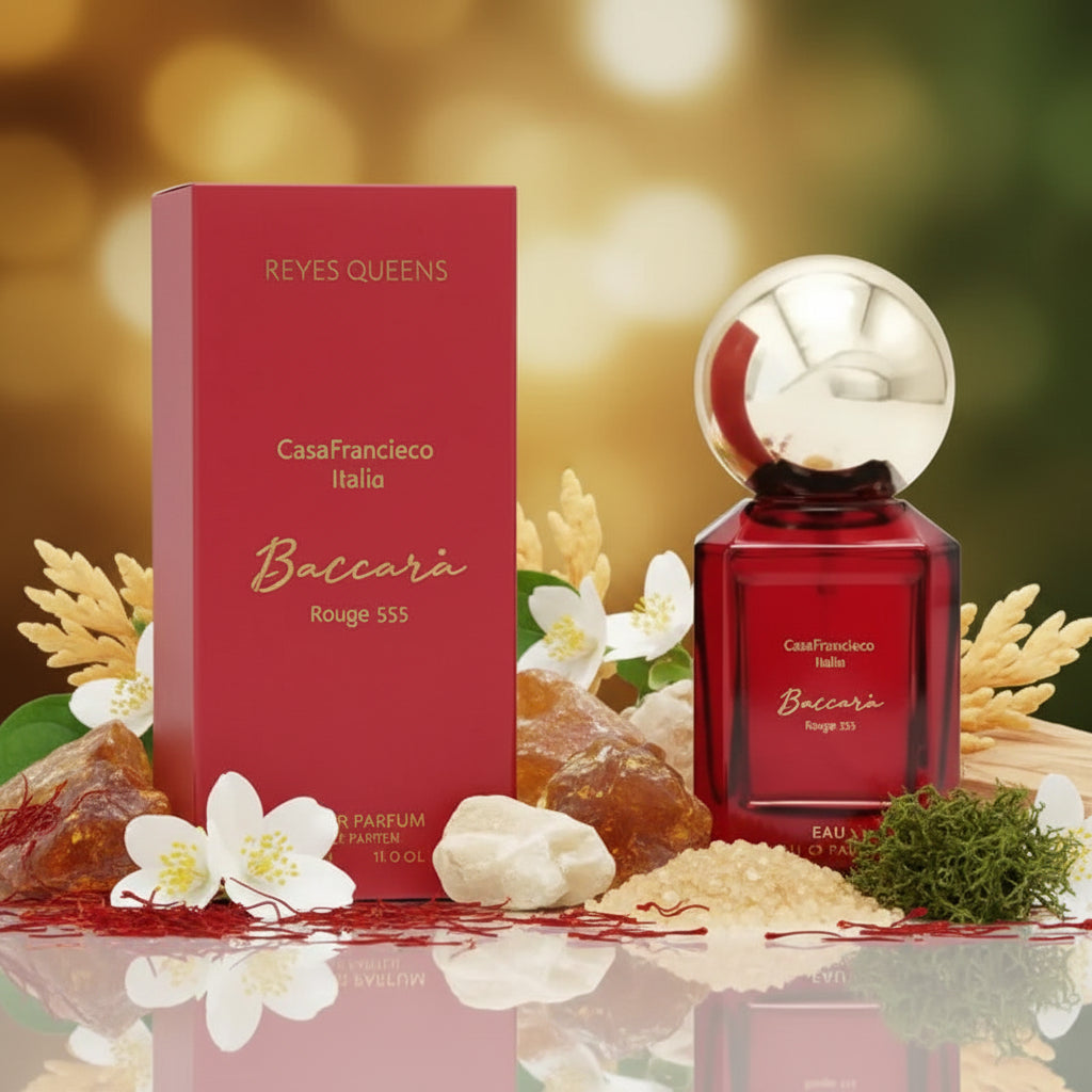 Baccarà 30ml – eau de parfum mixte inspiration Baccarat Rouge 540 de la Maison Francis Kurkdjian - Reyes Queens