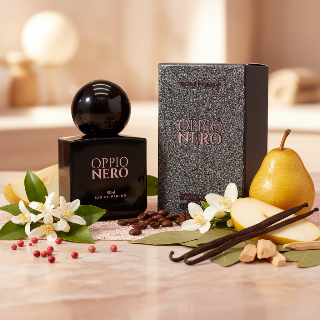 Oppio Nero 30ml – eau de parfum femme inspiration Black Opium d'Yves Saint Laurent - Reyes Queens