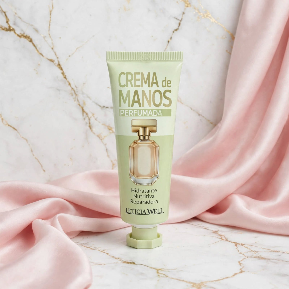Crème pour les Mains Parfumée Leticia Well (Hydratante, Nutritive & Réparatrice)