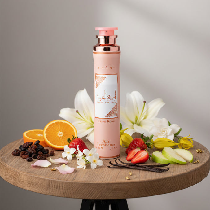 AMEERAT AL ARAB PRIVE ROSE AIR FRESHNER Lattafa - Désodorisant 300 ml