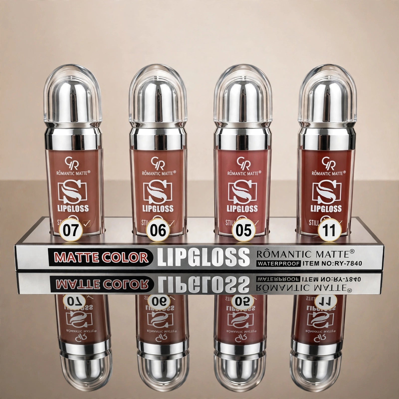 Gloss Liquide Romantic Matte – Fini Mat & Waterproof
