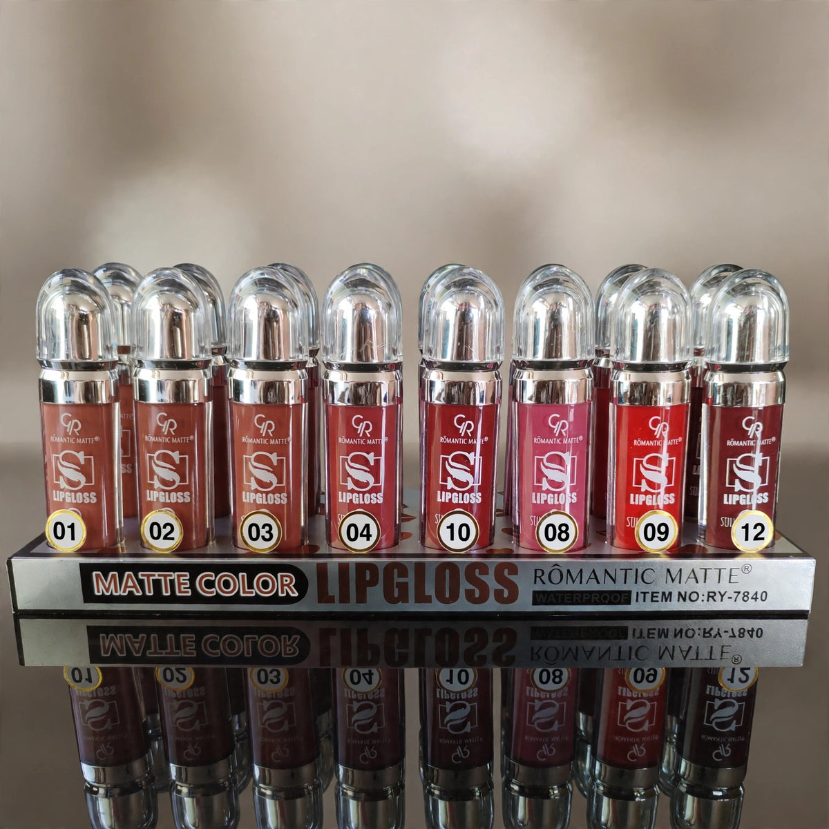 Gloss Liquide Romantic Matte – Fini Mat & Waterproof