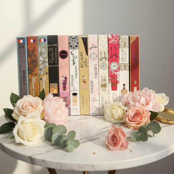 Lot petit budget 12 parfums 35 ml