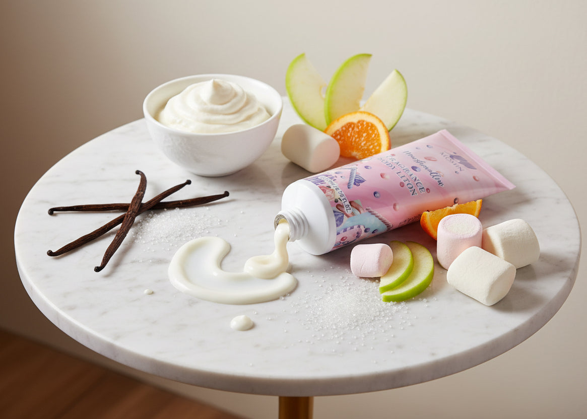 Marshmallow Blush Lotion pour le corps 200 ml Momin