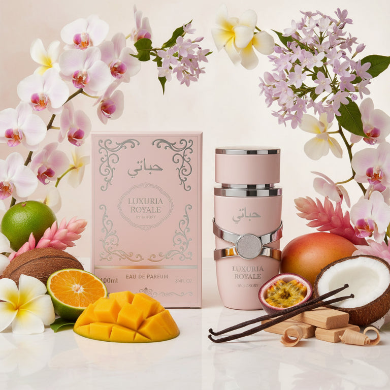 EAU DE PARFUM LAXURIA ROYALE | inspiration YARA Rose 100ML