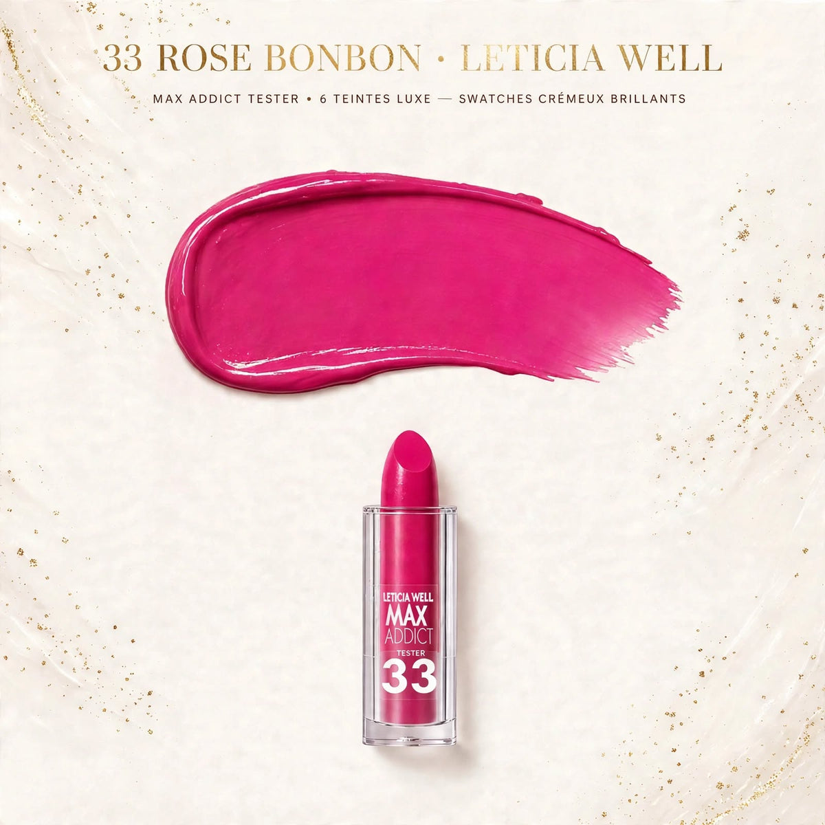 Rouge à Lèvres Max Addict Intensity Glow – Leticia Well