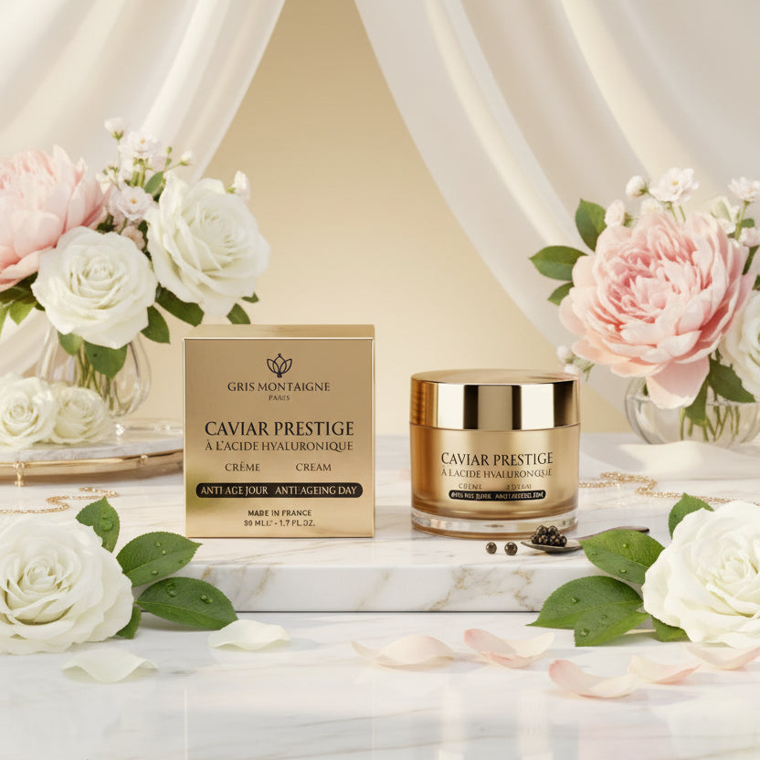 Crème de Jour Caviar Prestige & Acide Hyaluronique – Gris Montaigne Paris