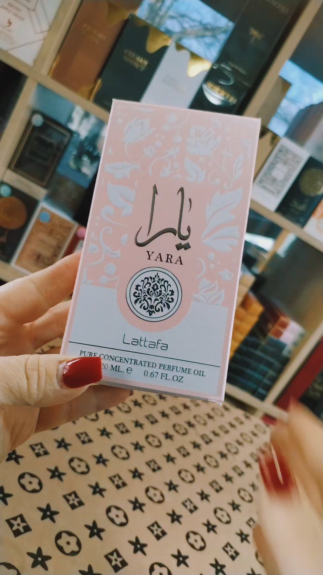 Huile de Parfum Concentrée Yara Rose Lattafa – Élixir Oriental Féminin 20 ml